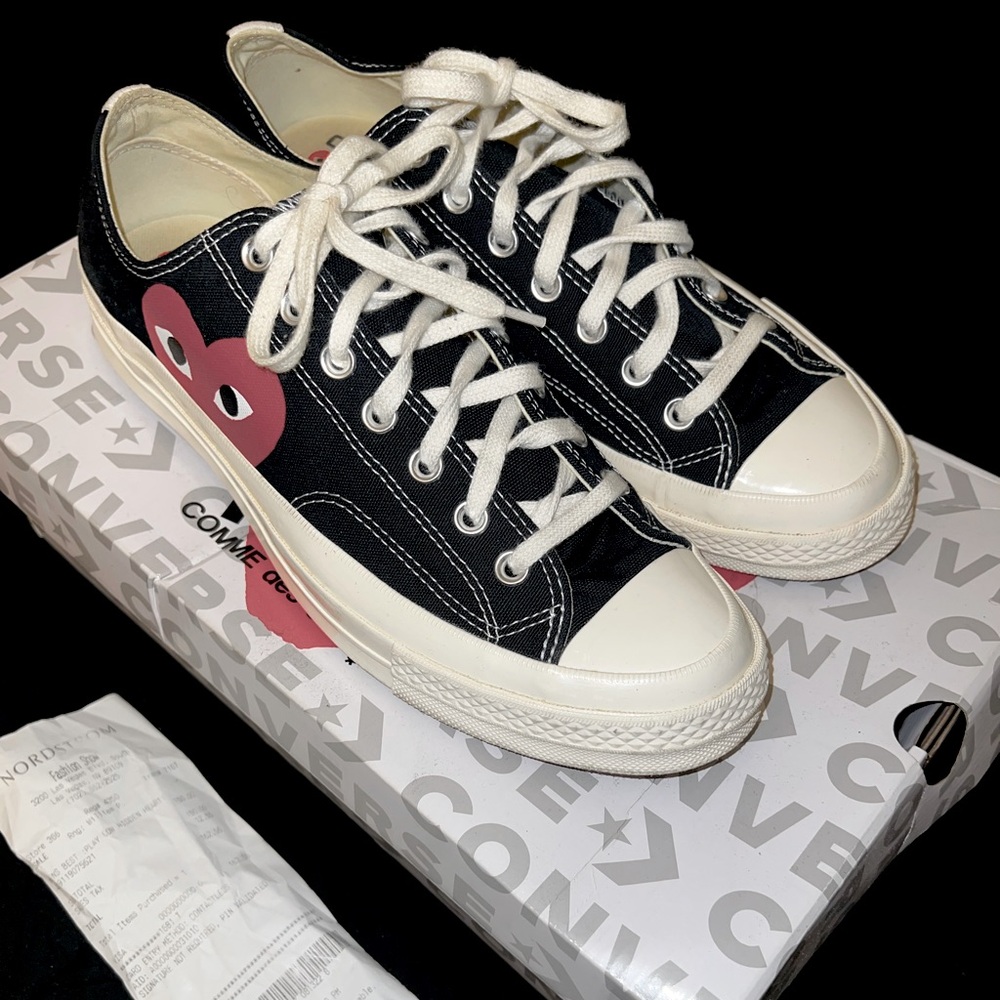 CDG Play Comme Des Garçons Converse Chuck Taylor Sneakers